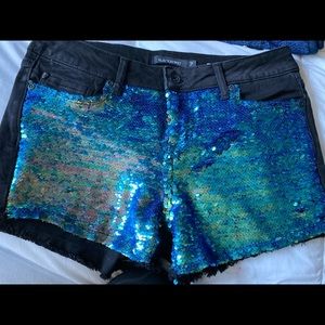 Sequins Shorts